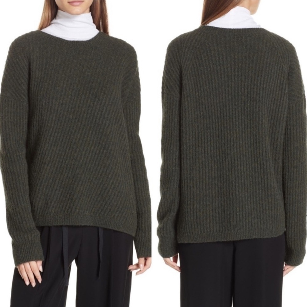 Vince Side Split Ribbed Sweater - image 2